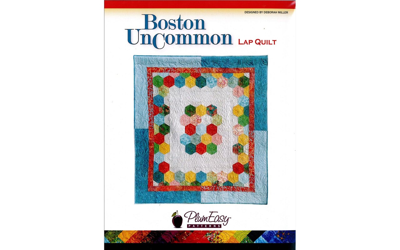 PlumEasy Patterns Boston UnCommon Lap Quilt Ptrn